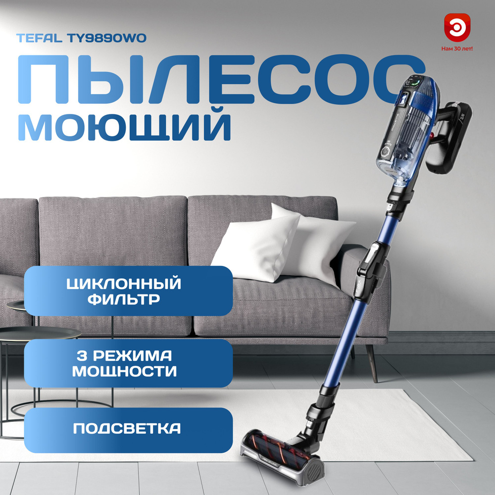 Пылесос вертикальный TEFAL TY9890WO #1