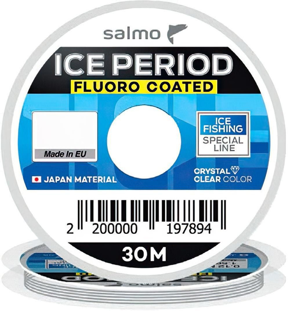 Леска Salmo Ice Period Fluoro Coated 0.10 30м #1