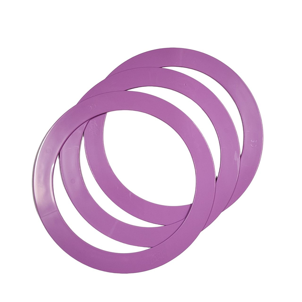 Кольцо для жонглирования Standard от Play Juggling, комплект из 3 фиолетовых колец, диаметр 32 см  #1