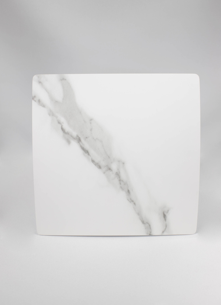 Вентилятор Escudo Stone Marble White Matt 100, мрамор белый матовый #1