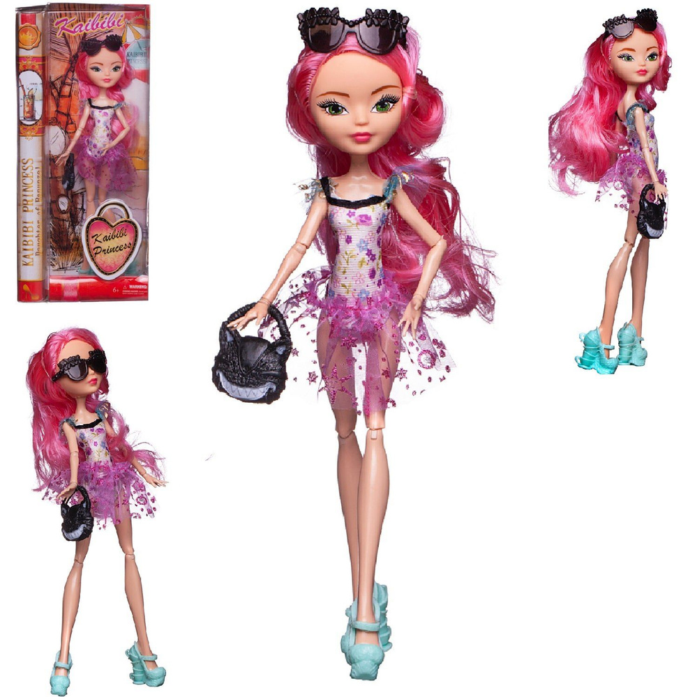 Кукла Kaibibi Современная принцесса с розовыми волосами 28см  #1