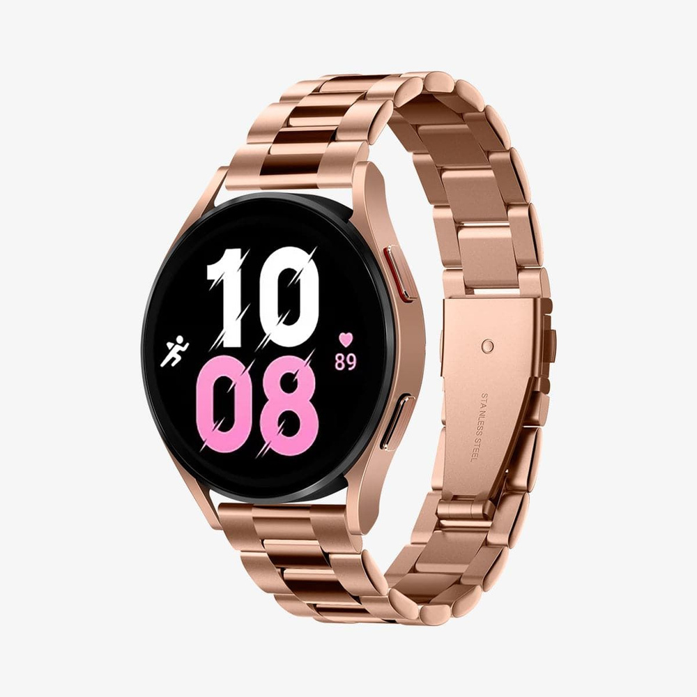 Ремешок Spigen для смарт-часов Samsung Galaxy Watch 4, 5, 5 Pro, 6, Modern Fit - 600WB24982, розовое #1