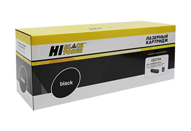 Картридж CE270A Black для HP CLJ CP5520; 5525; Enterprise M750 #1