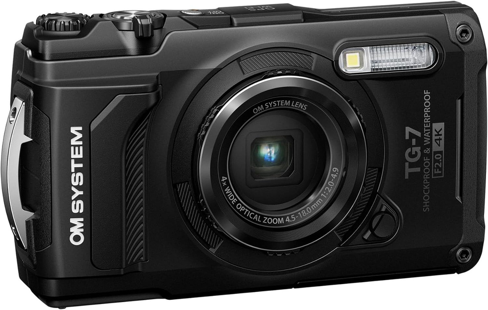 Olympus Компактный фотоаппарат OLYMPUS    TG  7     BLACK, черный #1