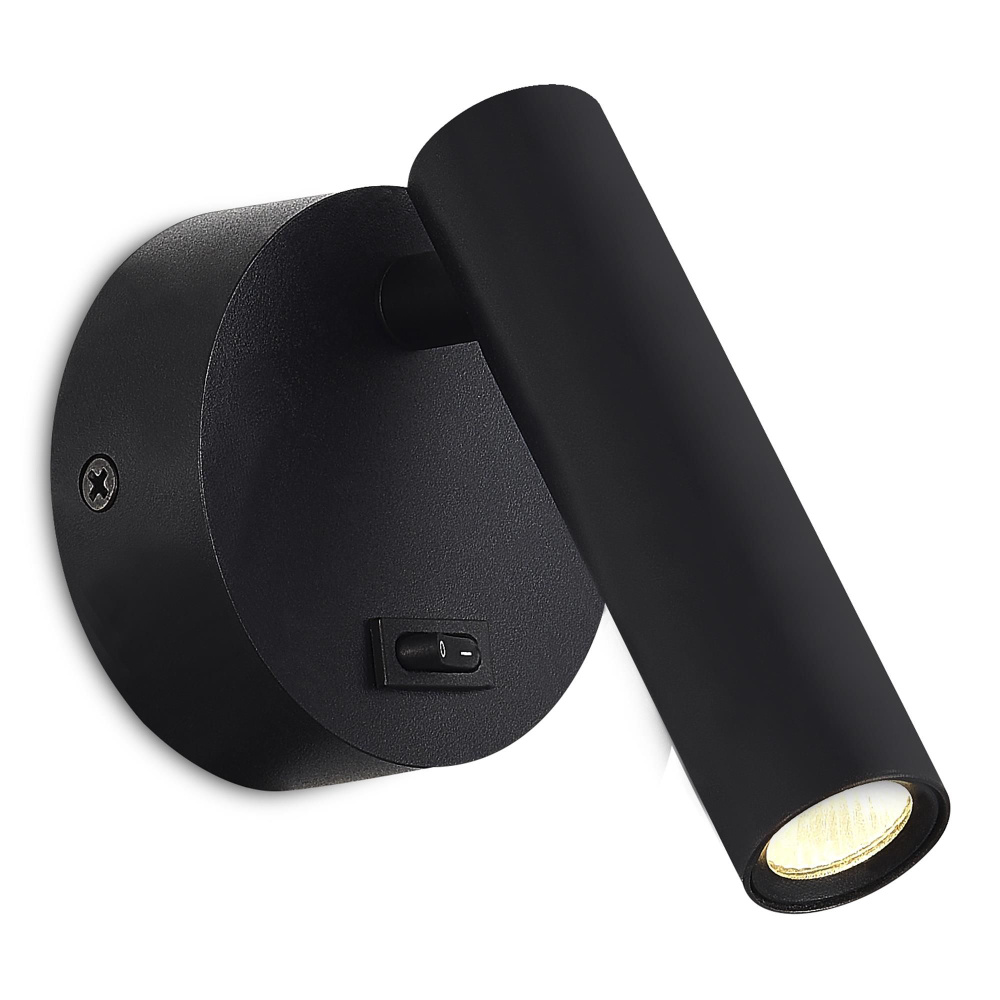 Светильник настенный ST LUCE цвет Черный коллекция Настенные светильники в стиле High-tech цоколь LED #1