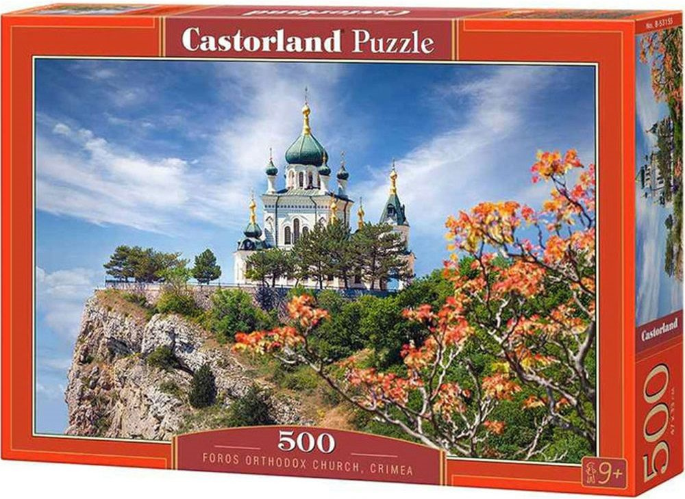 CastorLand Пазл Храм в Форосе, Крым, 500 деталей #1