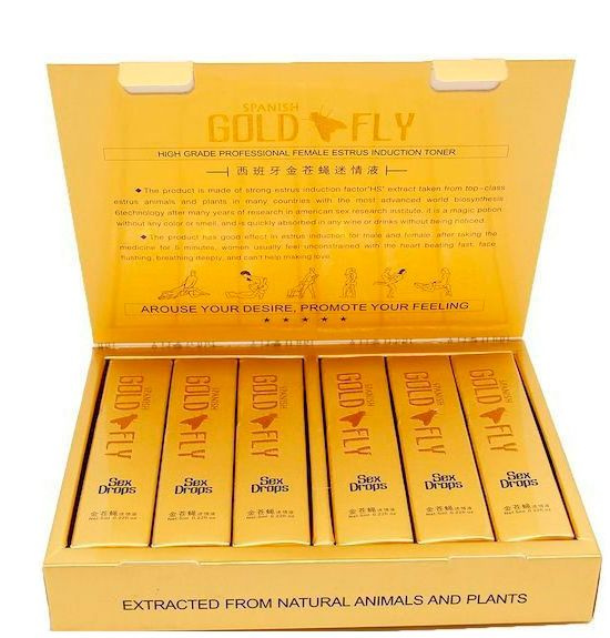 Мощный возбудитель Spanish Gold Fly, афродизиак ( 12 саше. ) #1