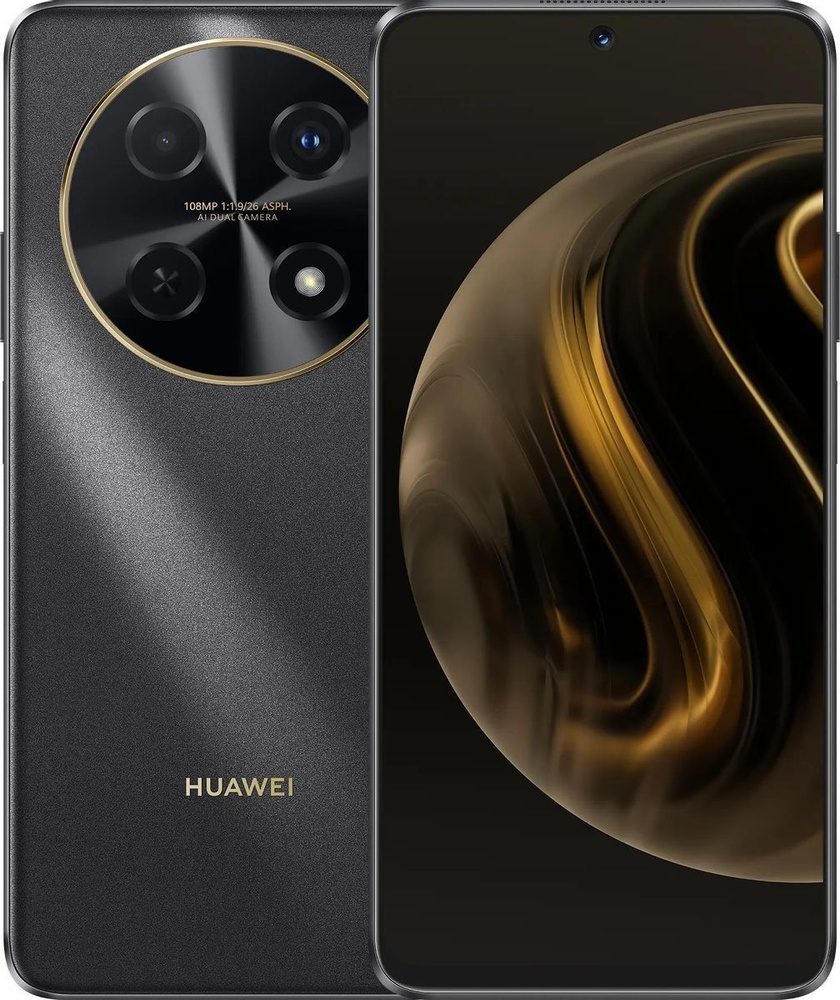 HUAWEI Смартфон Nova 12i 8/256 ГБ, черный #1