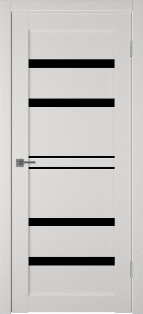 Владимирская Фабрика Дверей Дверь межкомнатная Milky white, МДФ, 800x2000, Со стеклом  #1