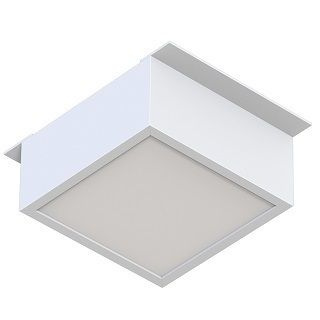 Светильник DL-GRIGLIATO-S90x90-12W Warm3000 (WH, 90 deg, 230) (Arlight, IP40 Металл, 3 года)  #1