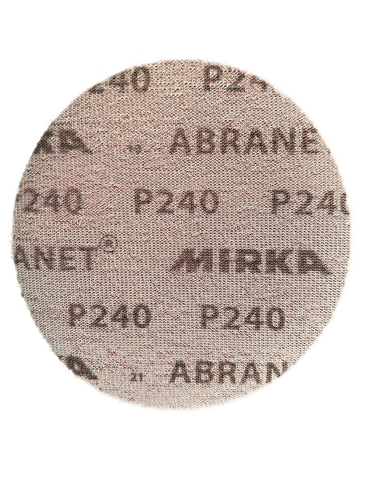 Круг шлифовальный 150 мм Mirka Abranet, P240, 10 шт #1