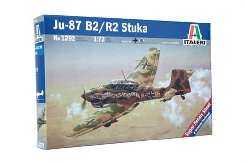 1292 Самолет Ju-87 B2/R2 Stuka 1/72 #1