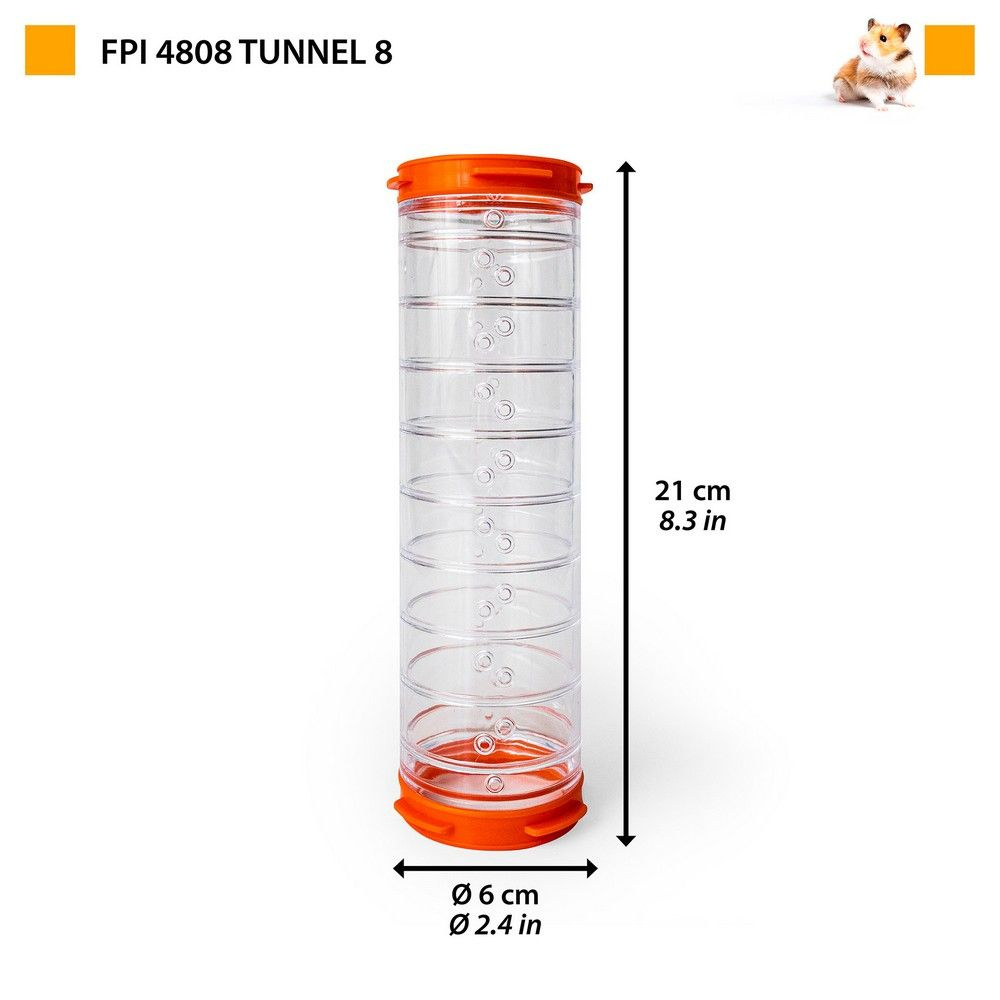 Труба-тоннель FPI 4808 для хомяков ferlast, прямой #1