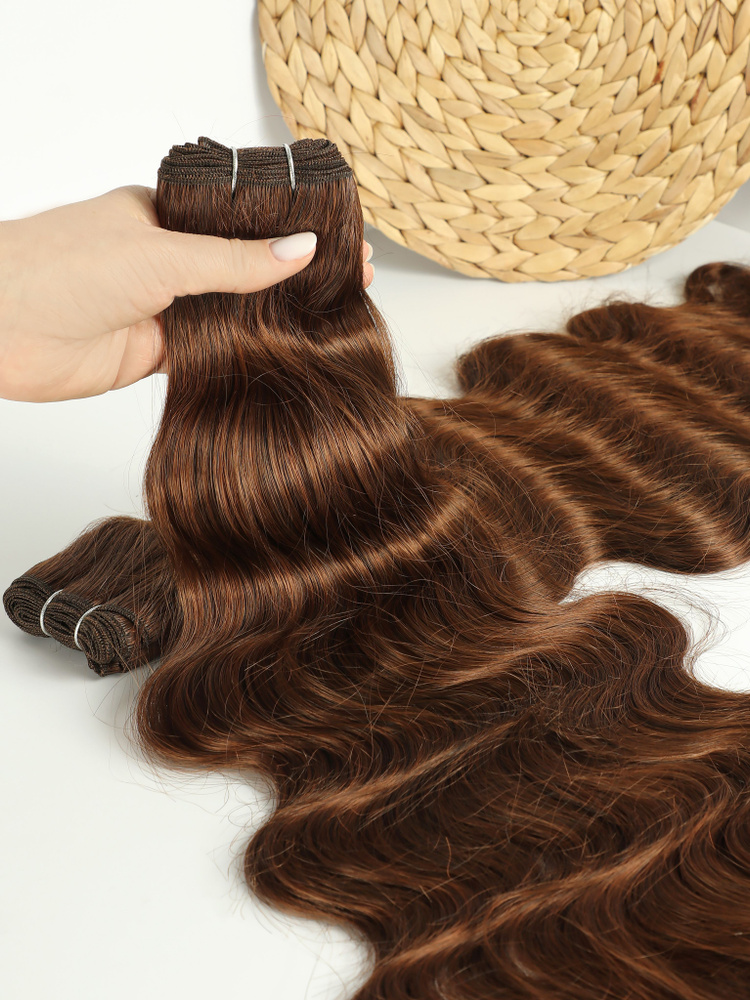 Биопротеиновые волосы Голливудская волна Трессы, Наращивание волос  #1