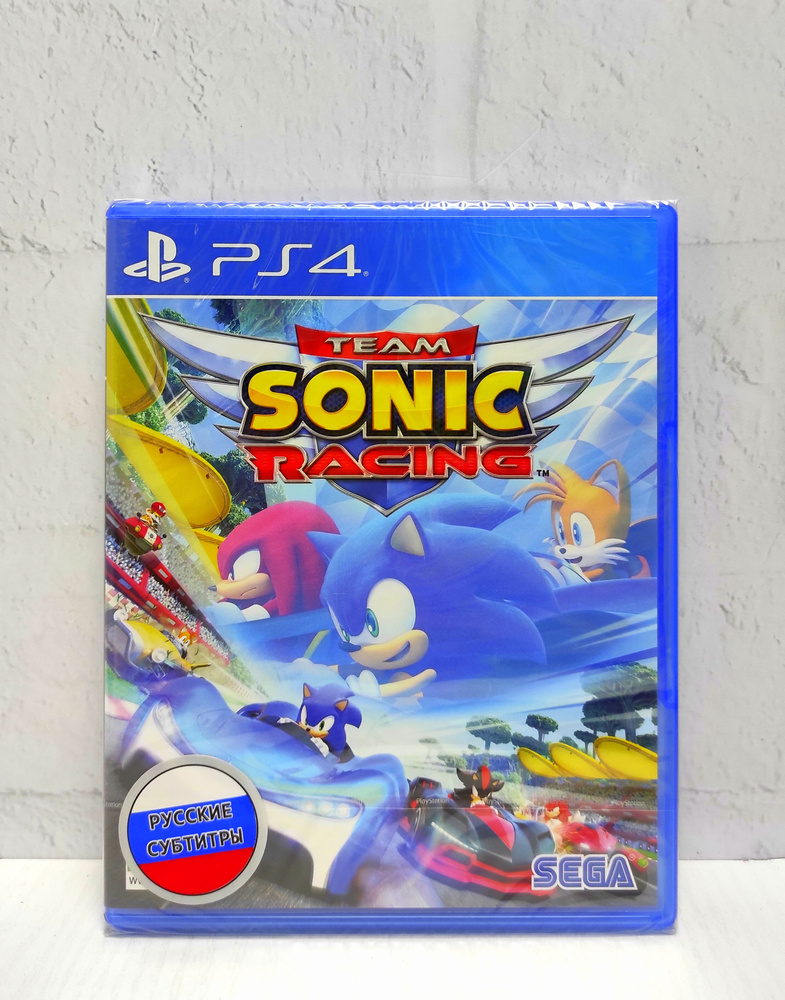 Sonic Team Racing Русские Субтитры Видеоигра на диске PS4 / PS5 #1