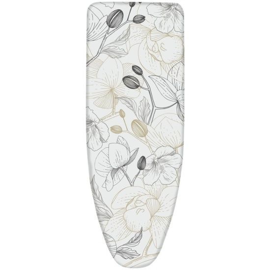 Nika Чехол для гладильной доски, антипригарное покрытие, подкладка: войлок, 125 см х 48 см  #1