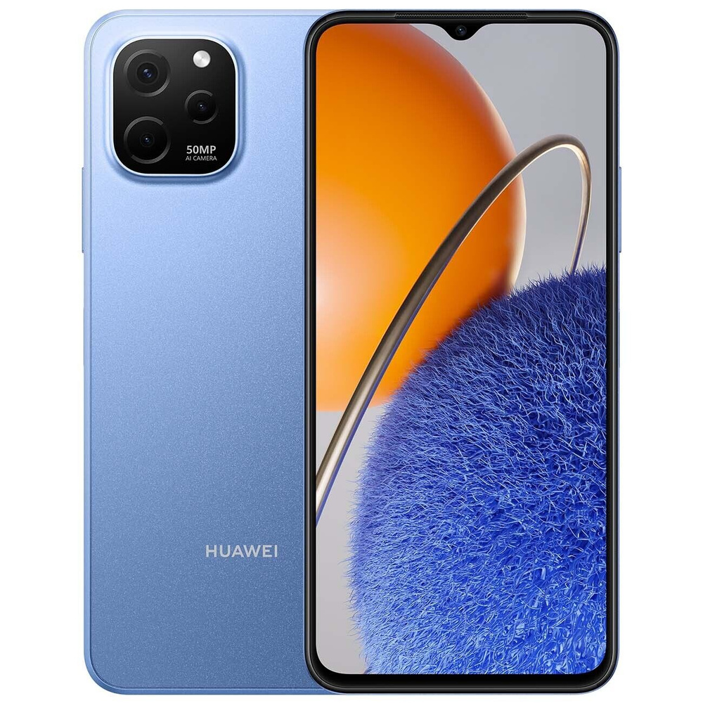 HUAWEI Смартфон Nova Y61 4/128GB BLUE (EVE-LX9N/51097SXB) 128 ГБ, голубой #1