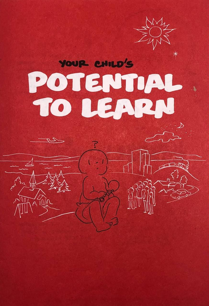 A Scriptographic Booklet "Your child's potential to learn" #1