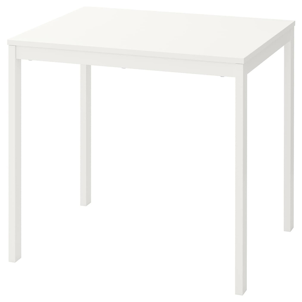 Раздвижной обеденный стол - IKEA VANGSTA, 120/80х70х73 см, белый, ВАНГСТА ИКЕА  #1
