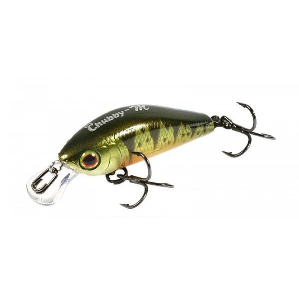 Воблер JACKALL CHUBBY MINNOW 35SP 2.3g цвет GHOST G PERCH #1