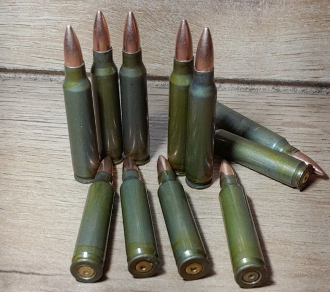 Патрон сувенирный 5.56 45 мм (.223 Remington) NATO 10штук #1