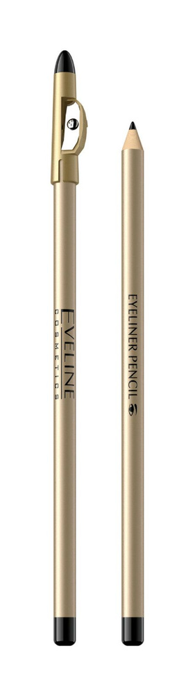 Контурный карандаш с точилкой для макияжа глаз Eyeliner Pencil  #1