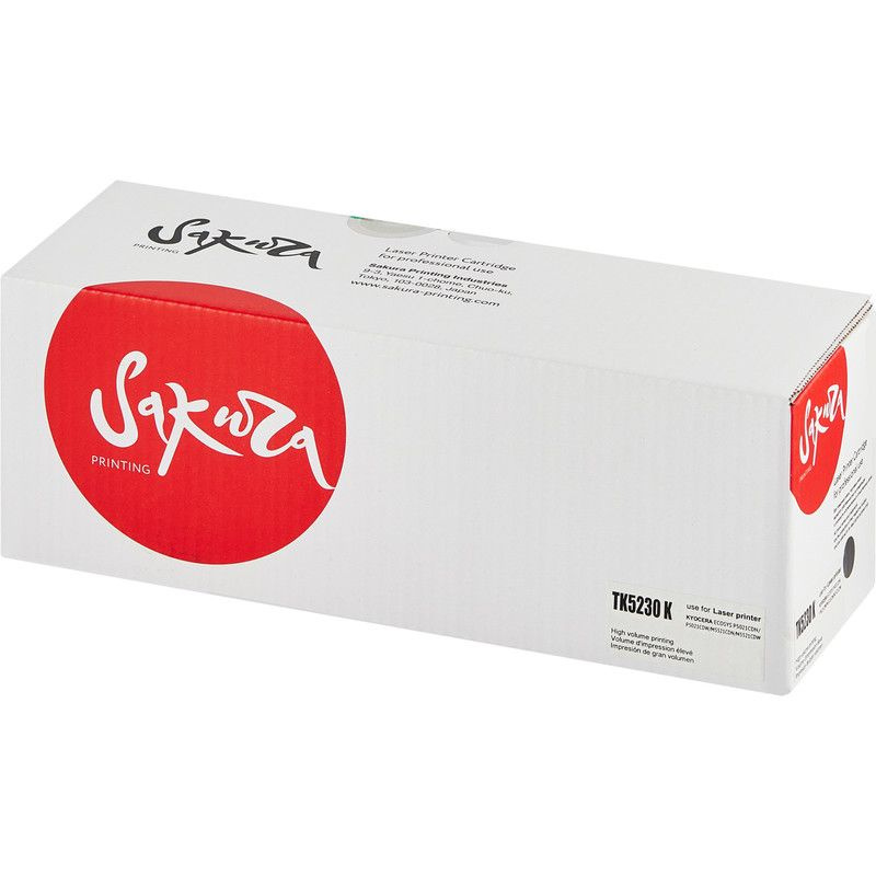 Картридж Sakura TK5230K (1T02R90NL0) для Kyocera Mita p5021cdw/p5021cdn/p5221cdn/p5521cdw, черный, 2600 #1