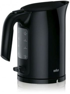 Чайник электрический Braun WK3000BK 1л. 2200Вт черный корпус: пластик  #1