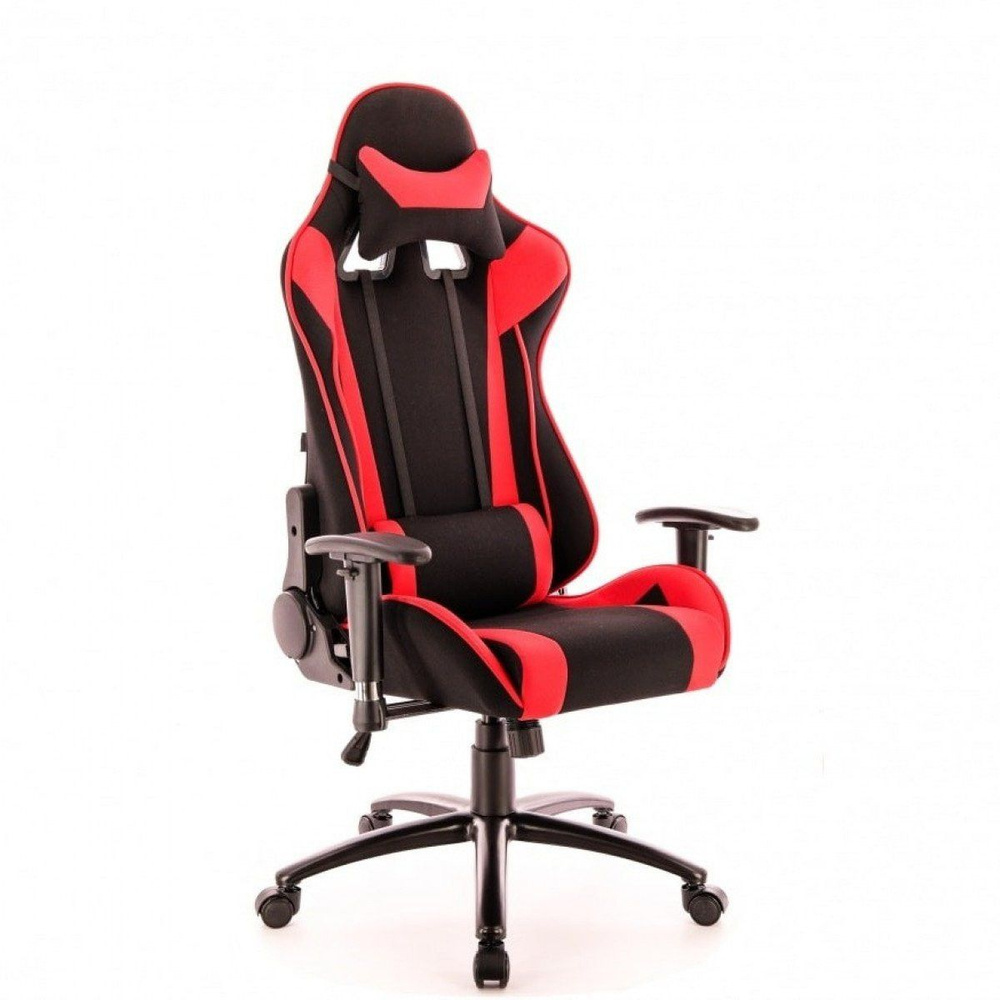 Кресло Everprof Lotus S4 Ткань Черный/Красный #1