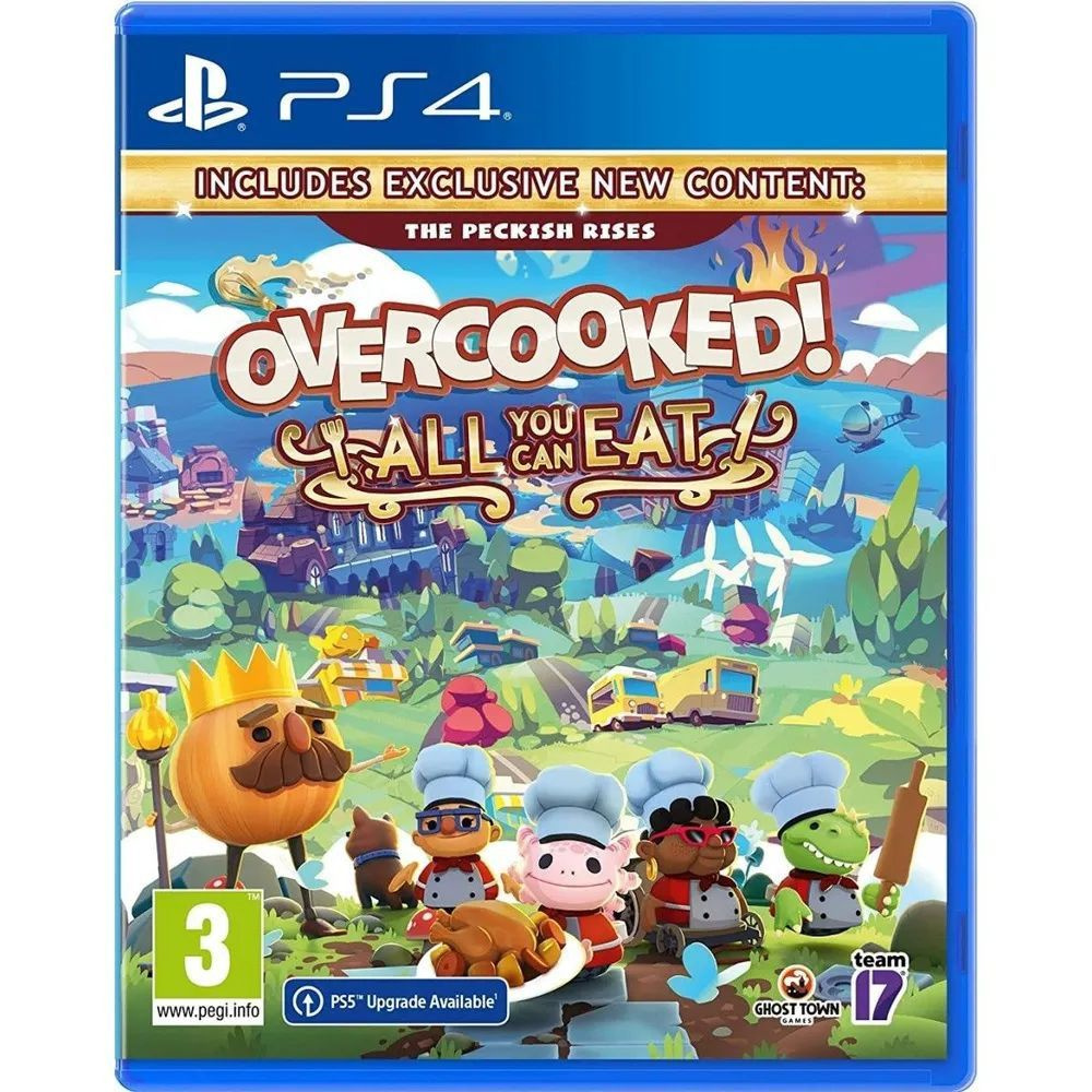 Игра Overcooked! All You Can Eat PS4 (PlayStation 4, Русские субтитры) #1