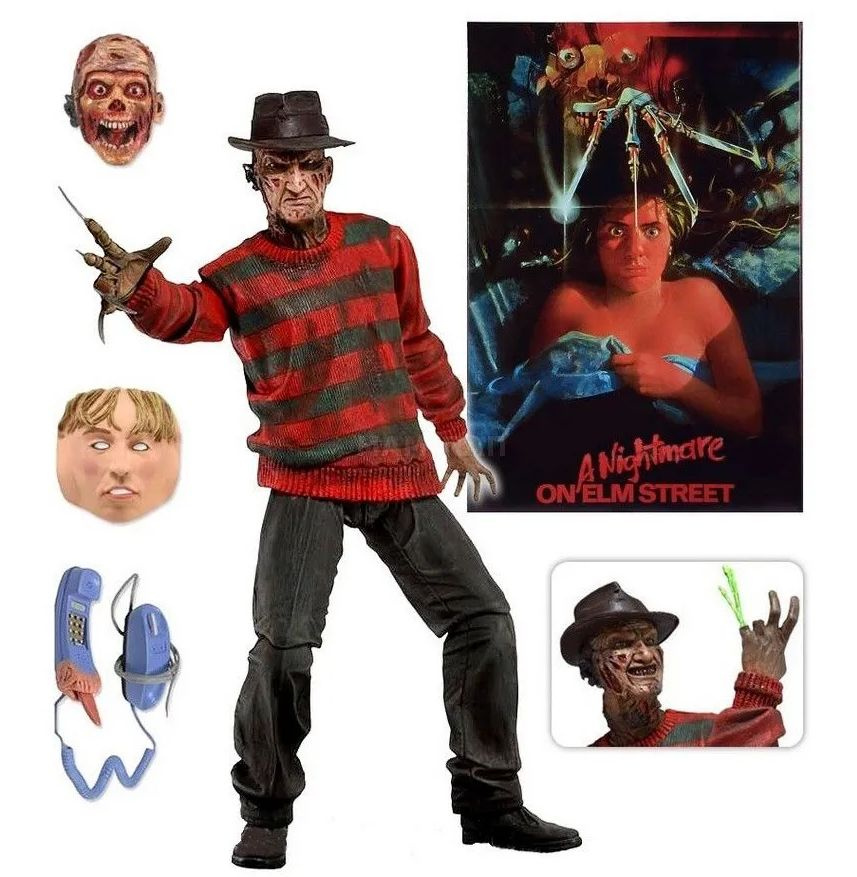 Фигурка Кошмар на улице Вязов, Фредди Крюгер / A Nightmare on Elm Street, Freddy Krueger (18см)  #1