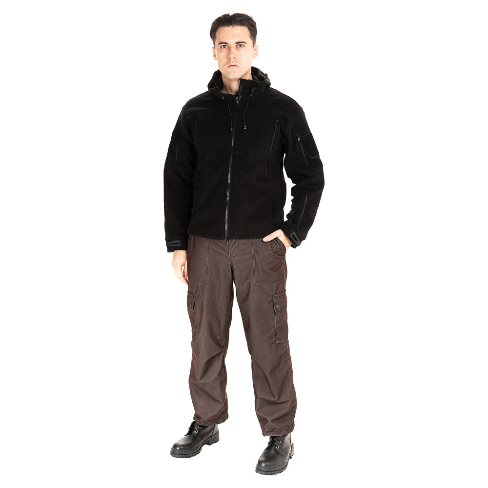 Куртка демисезонная Камелот ткань Polarfleece цвет Черный 48-50, рост 176  #1
