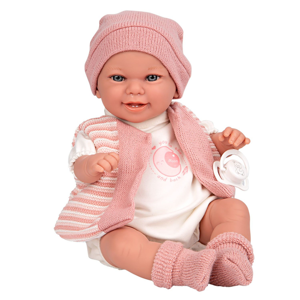 Кукла реборн 35 см Испания ARIAS, мягкая с виниловыми, силиконовыми конечностями, реалистичная, младенец, #1