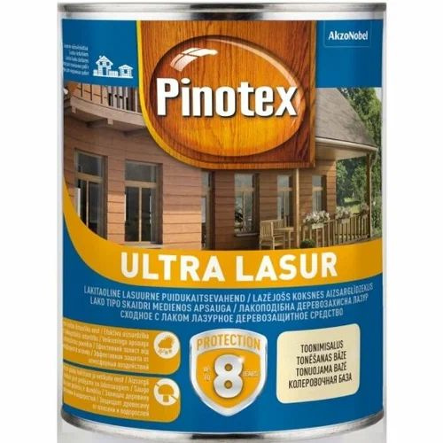 PINOTEX ULTRA LASUR 1,0л калужница антисептик #1