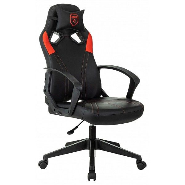 ZOMBIE Игровое компьютерное кресло, красная,черная #1