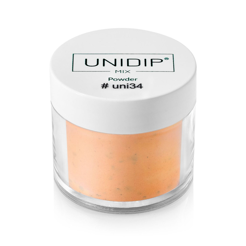 UNIDIP #uni34 Дип-пудра для покрытия ногтей без УФ 24 г #1