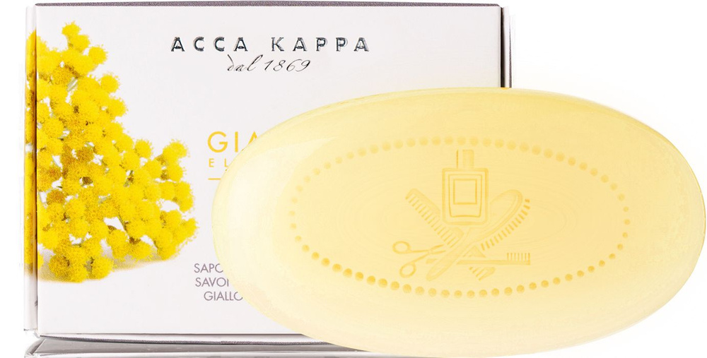 Мыло туалетное твердое Giallo Elicriso / Acca Kappa / Giallo Elicriso Soap /150g #1