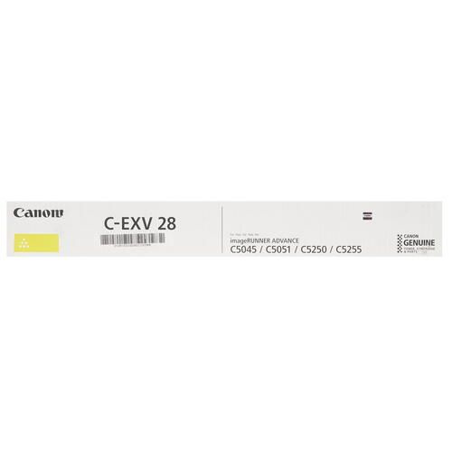 Картридж лазерный Canon C-EXV28 желтый оригинальный, 38000 стр, 1 шт  #1