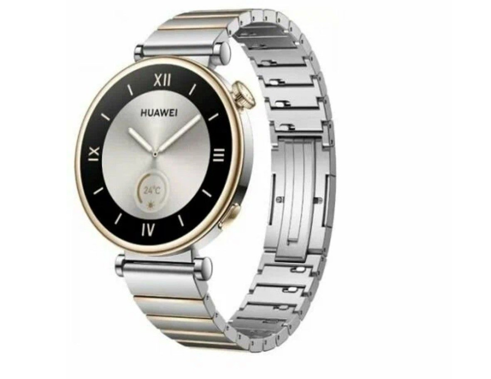 Смарт-часы Huawei Watch GT 4 Aurora-B19T, 41.3мм, 1.32", серебристый / серебристый 55020bhv  #1