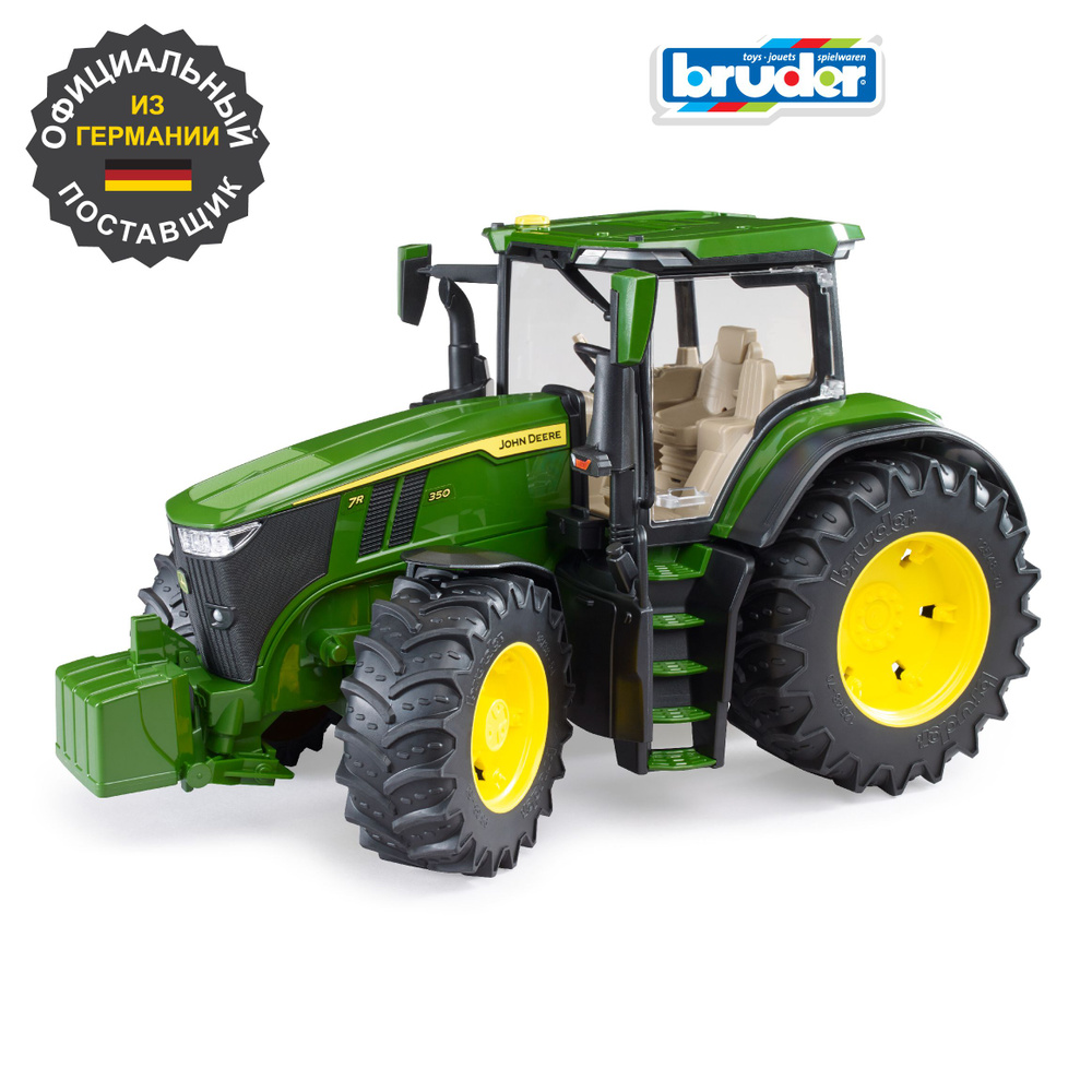 Машинка Bruder Трактор John Deere 7R 350, Брудер, 03-150 #1