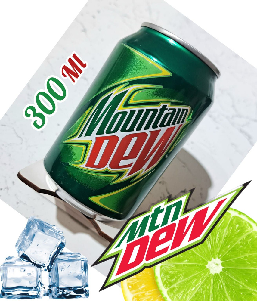 газированный напиток Mountain Dew, Афганистан, 2шт 600мл #1