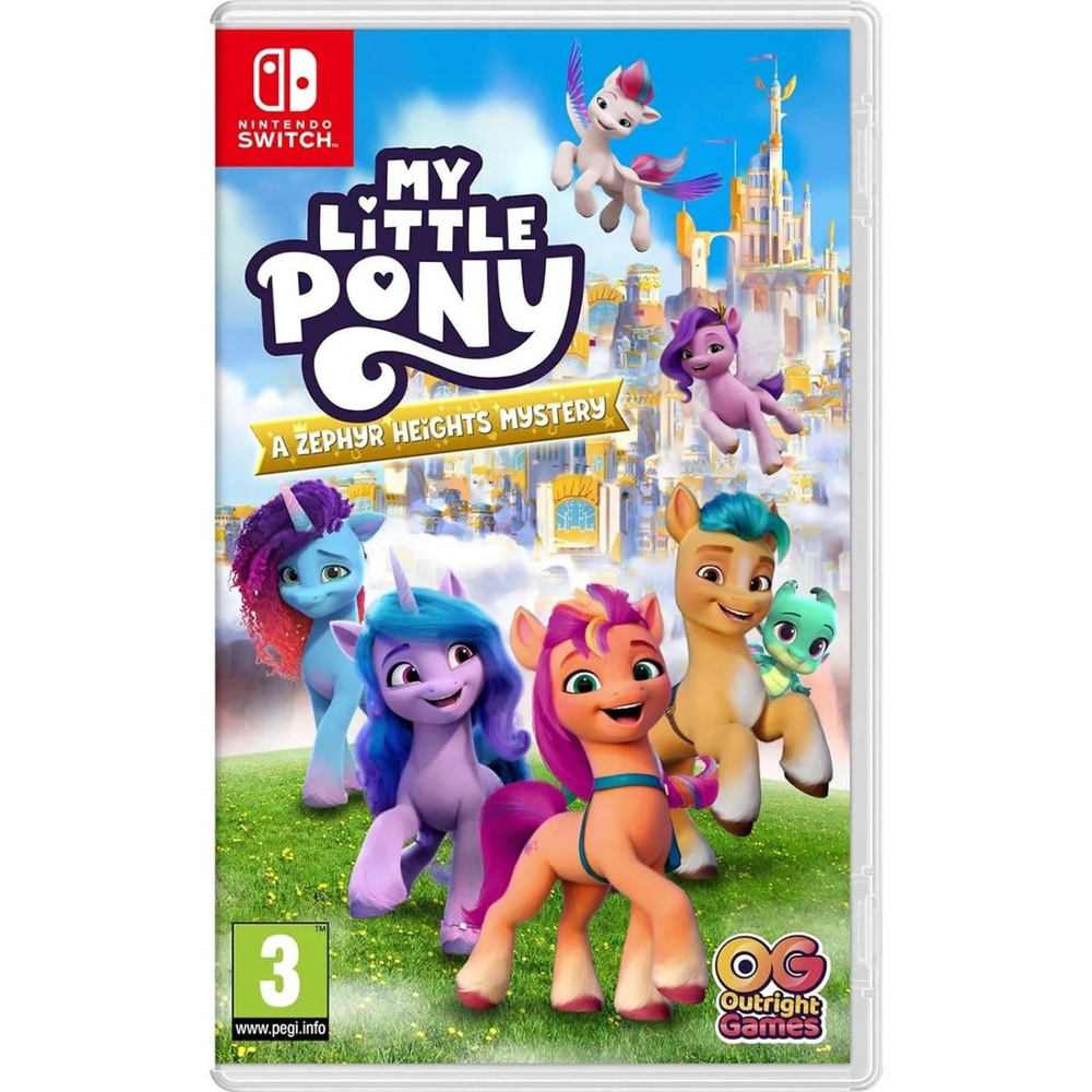 My Little Pony: A Zephyr Heights Mystery (английская версия) (Nintendo Switch) #1