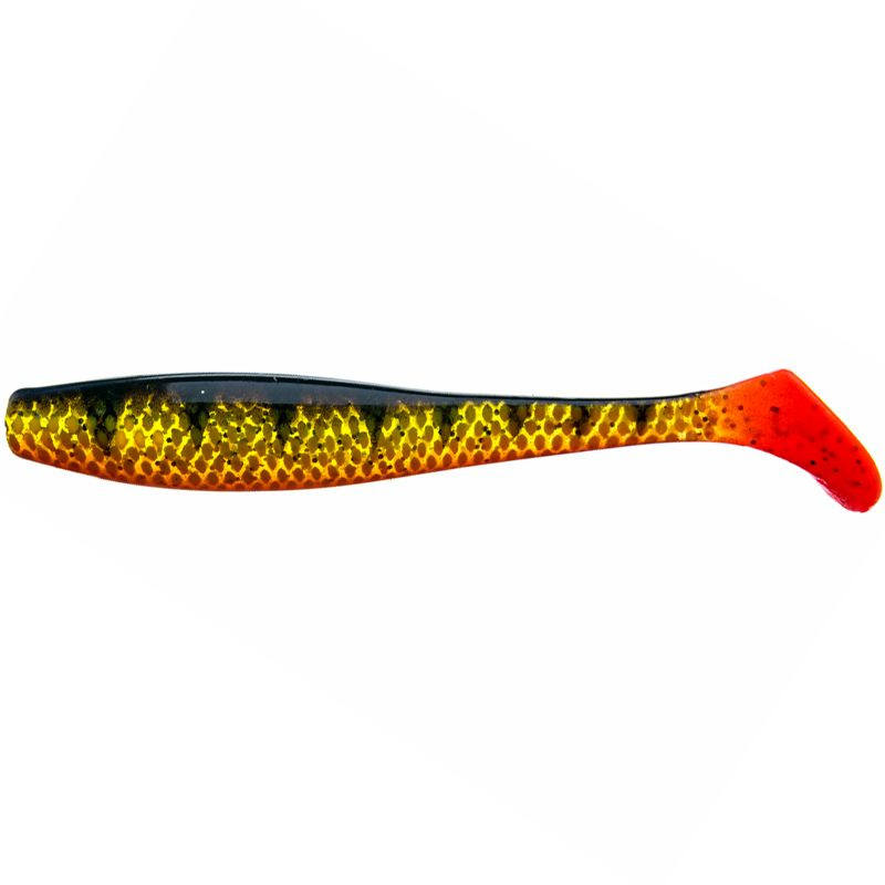 Приманка Narval Choppy Tail, 12см/019 Yellow Perch/уп/4шт #1