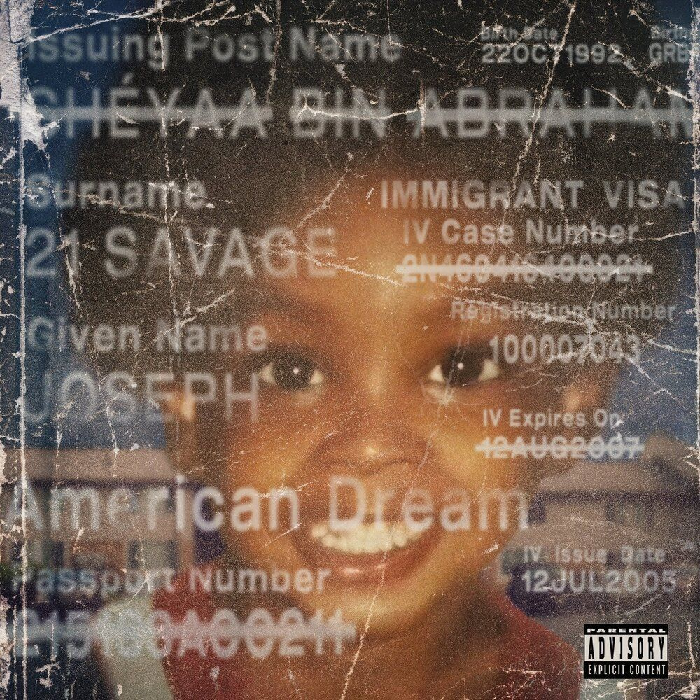 Виниловая пластинка 21 Savage - American Dream 2LP #1