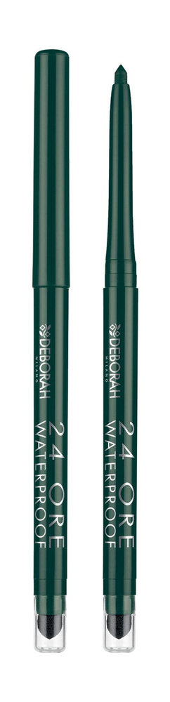 DEBORAH MILANO Карандаш для глаз автоматический 24 Ore Waterproof Eye Pencil, 0,5 г, 06 Зеленый лес  #1