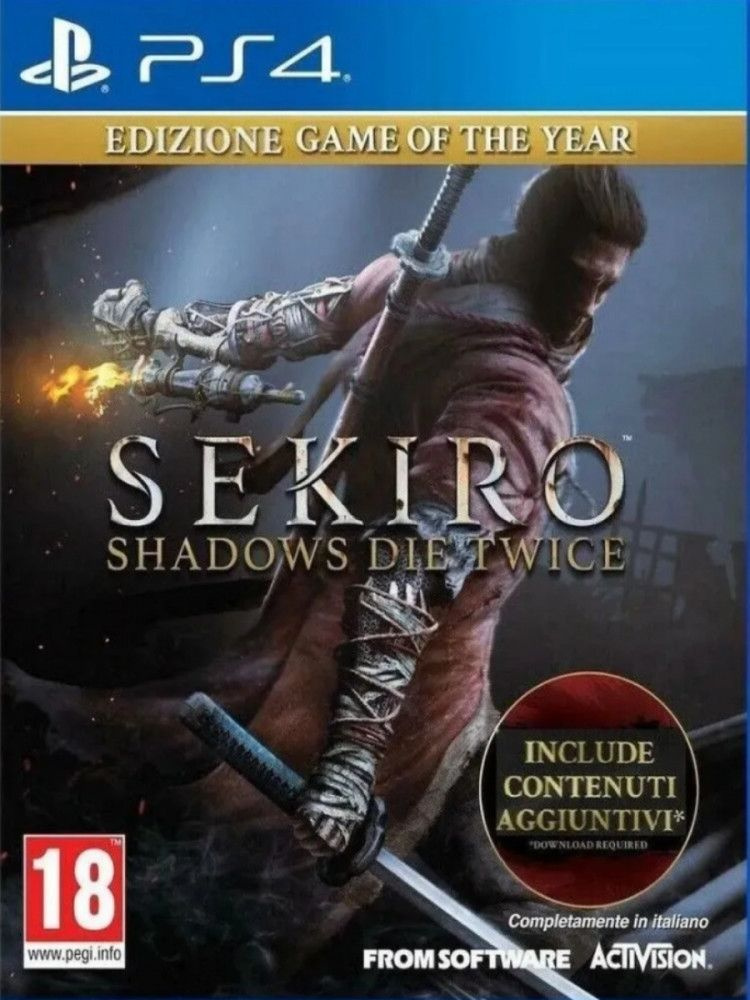 Игра Sekiro: Shadows Die Twice GOTY (PlayStation 4, Английская версия) #1