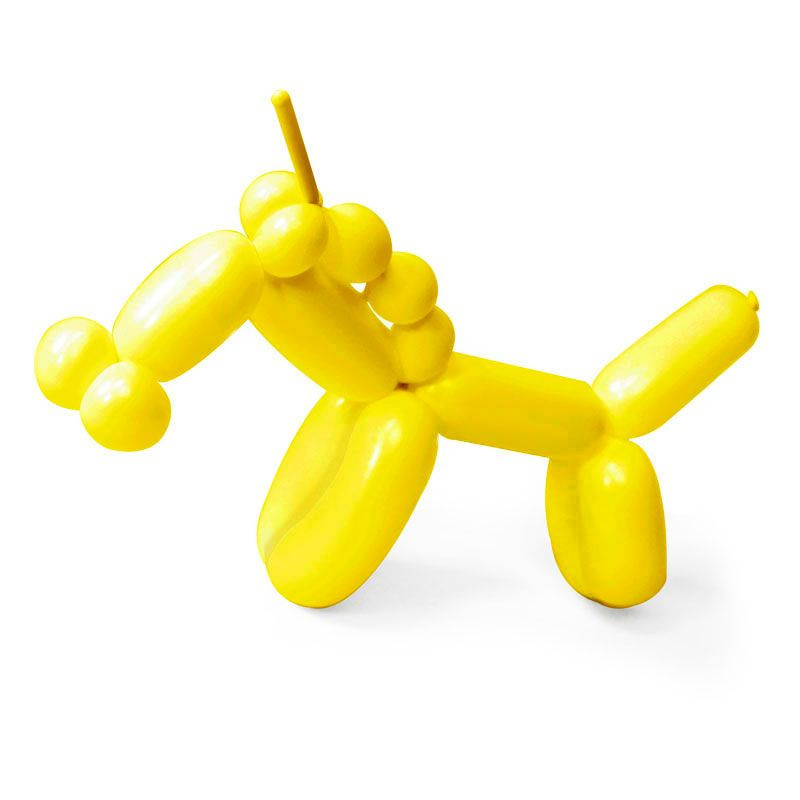 ШДМ 260" Decobal Желтый, Пастель / Yellow, латексный шар, 100 шт #1