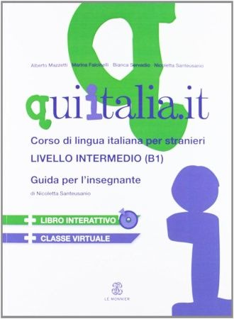 Qui Italia.it Livello intermedio B1 Guida +CD+DVD-Rom #1