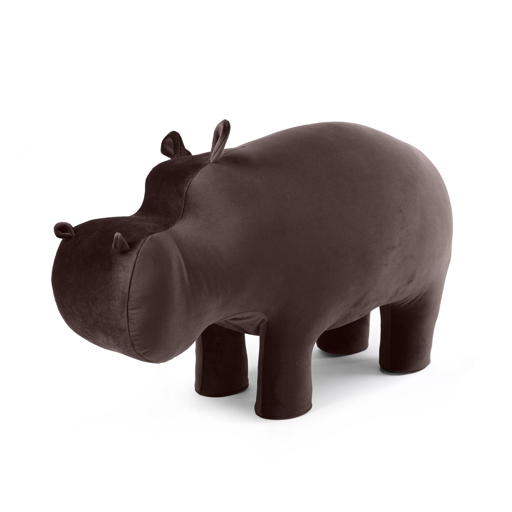 Пуф Бегемот Hippo Star коричневый #1