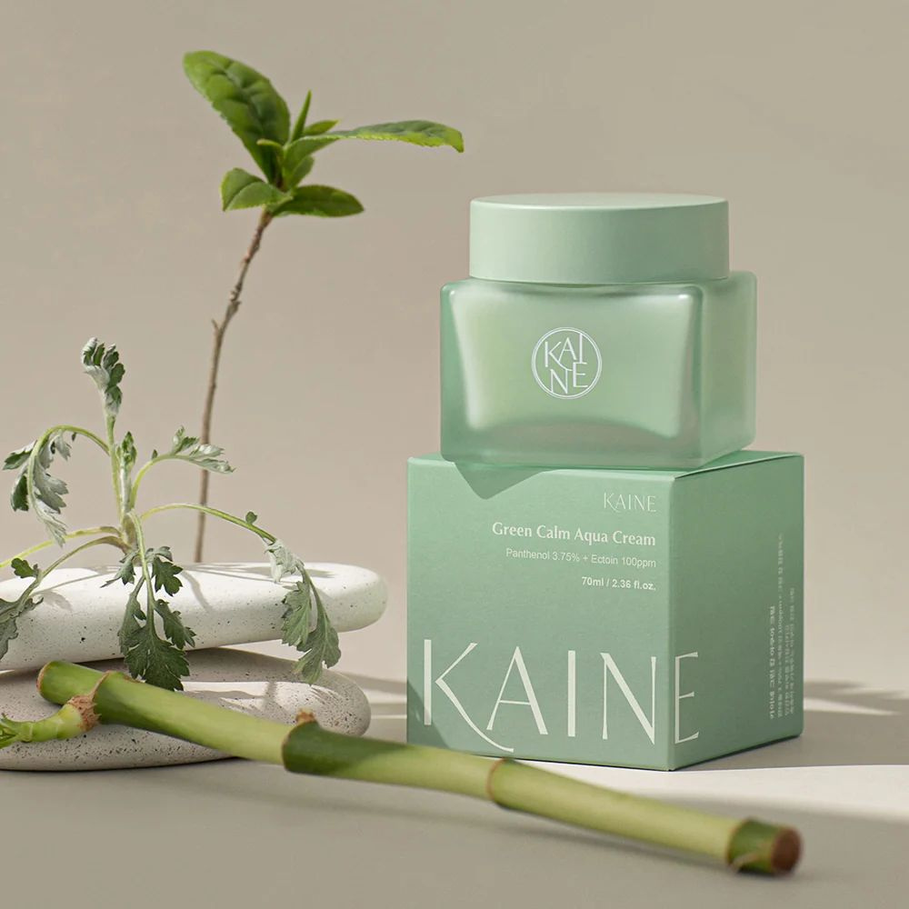 KAINE Green Calm Aqua Cream восстанавливающий крем гель для чувствительной кожи, 70 мл  #1